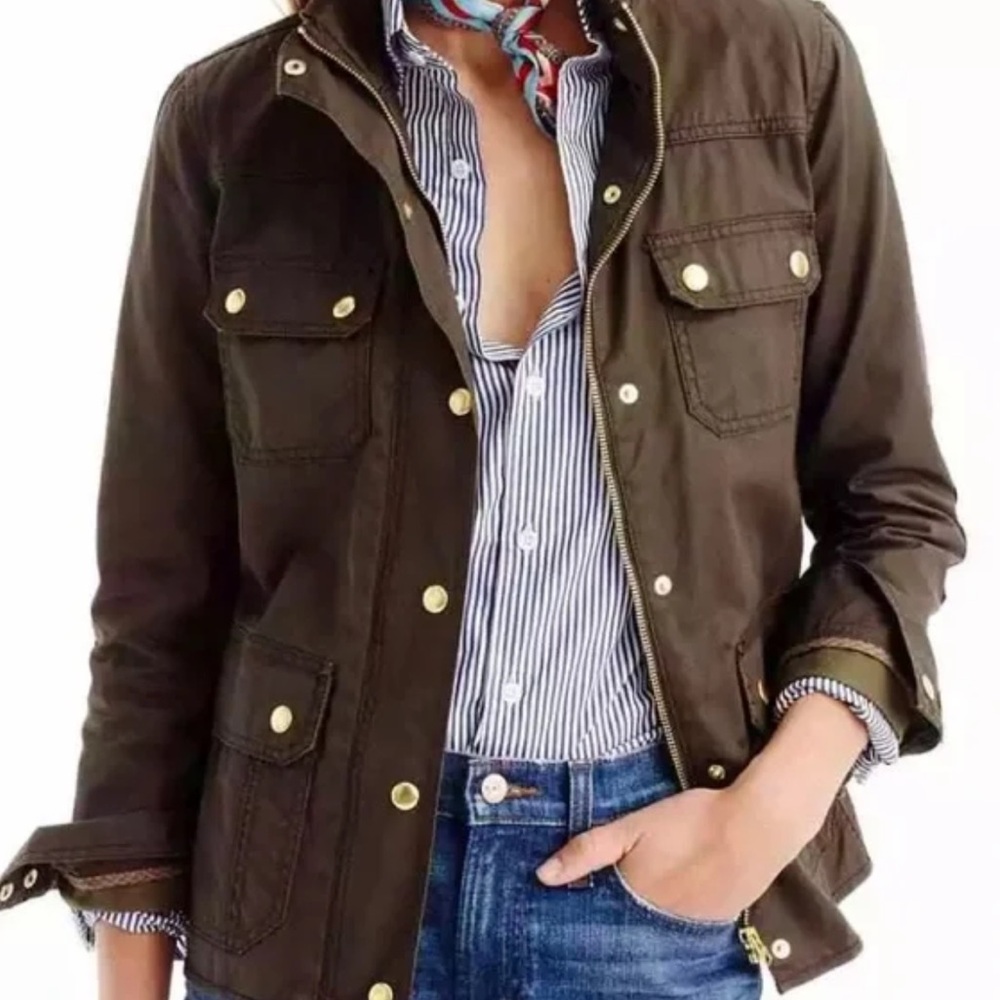 J.Crew Downtown Field Jacket ā Size S ā Excellent NWOT